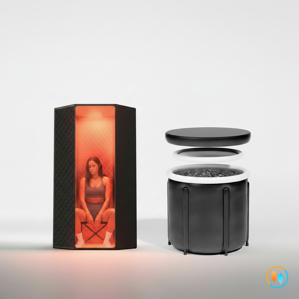 Thermae Summer Bundle — Sauna + Pod Ice Bath