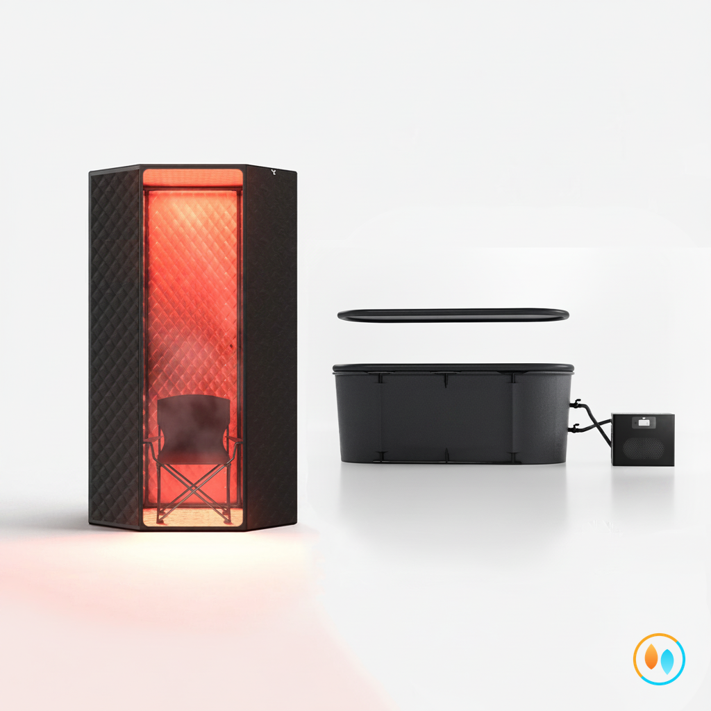 Thermae Elite Bundle — Sauna + Plunge + Chiller