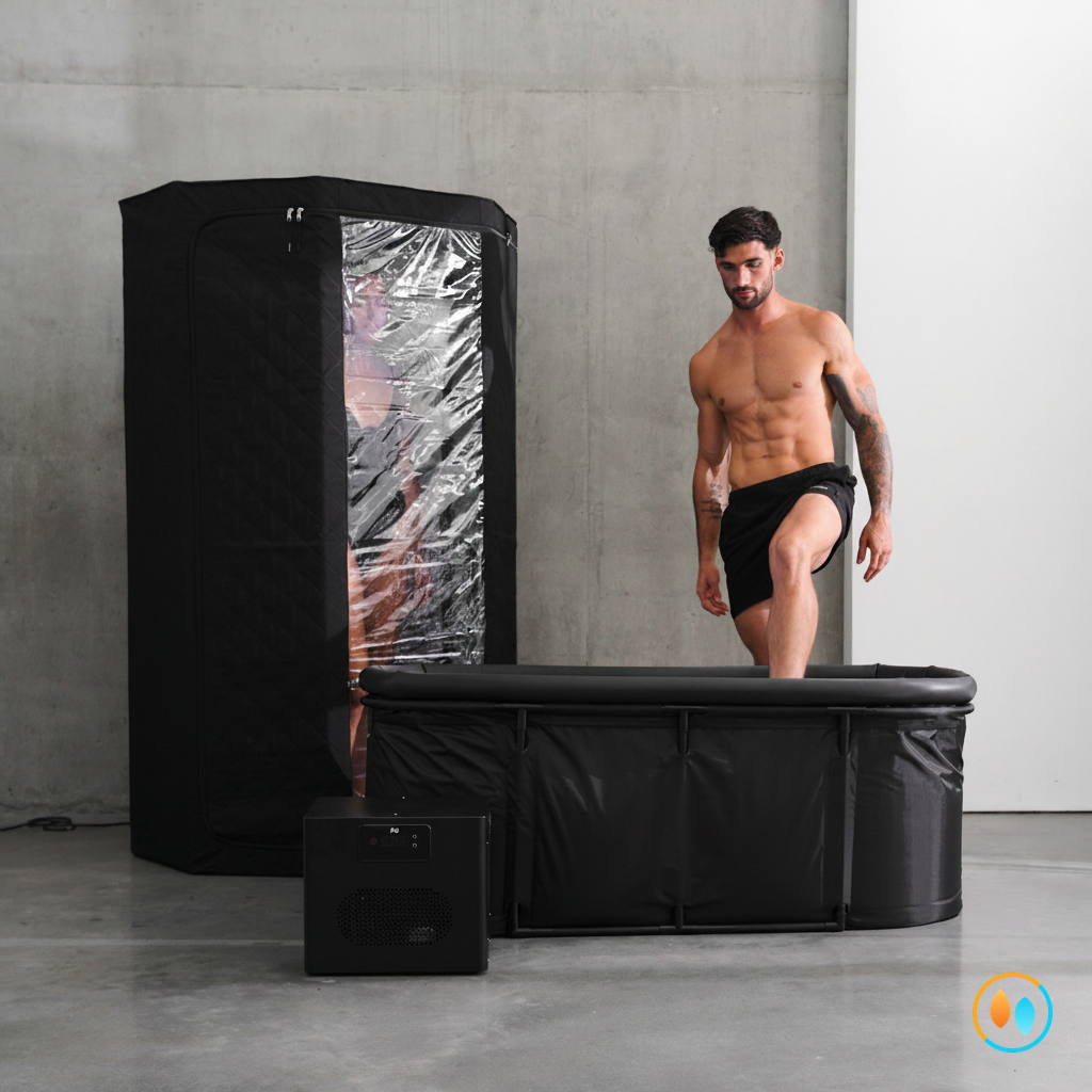 Thermae Elite Bundle — Sauna + Plunge + Chiller